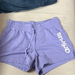 Adidas Women's Lavender Athletic Shorts
